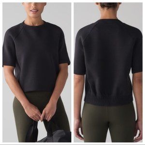 NWT Lululemon NTS Cropped Short Sleeve Top